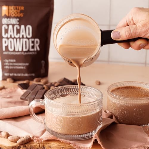 BetterBody Organic Cacao Powder, Chocolate Flavor, Non-GMO, Gluten-Free