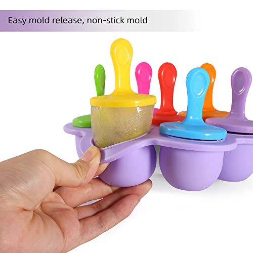 BPA-Free Silicone Popsicle Molds: Homemade Ice Cream DIY