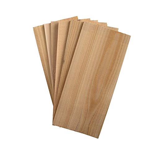 6 Pack Cedar Grilling Planks, Ideal for Salmon