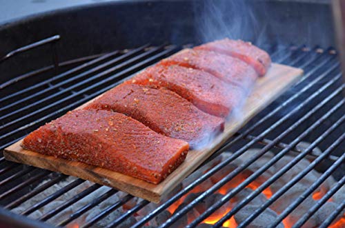6 Pack Cedar Grilling Planks, Ideal for Salmon