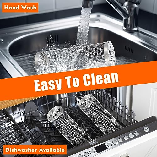 Stainless Steel Grill Baskets Set for Outdoor Grilling