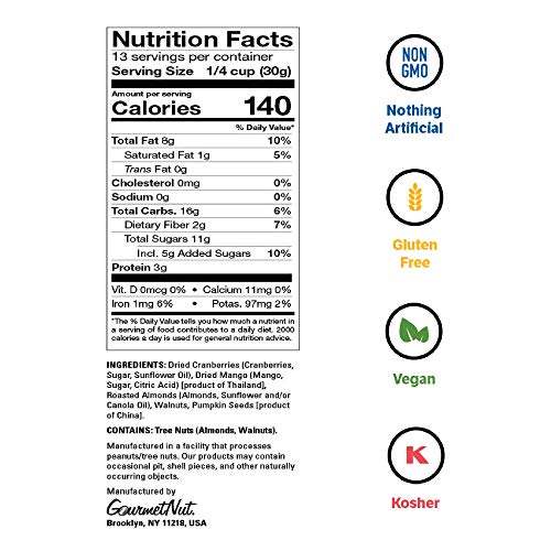 Gourmet Nut Mega Omega Trail Mix, 14 oz