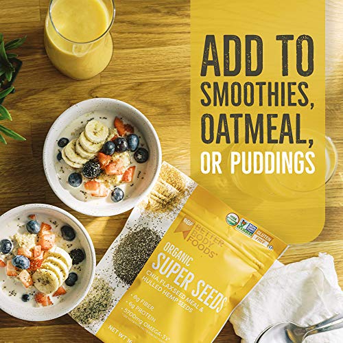 Organic Super Seed Blend for Healthy Smoothies, 1lb