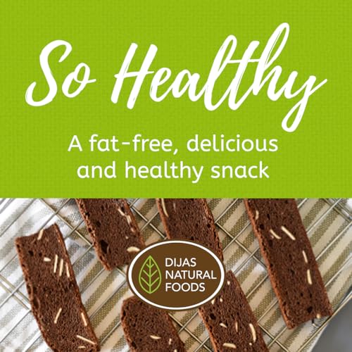 DIJAS Fat Free Almond Anise Biscotti Cookie