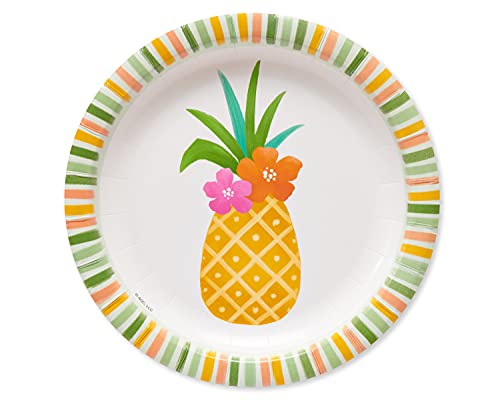 Tropical Luau Party Supplies, Dessert Plates (36-Count)