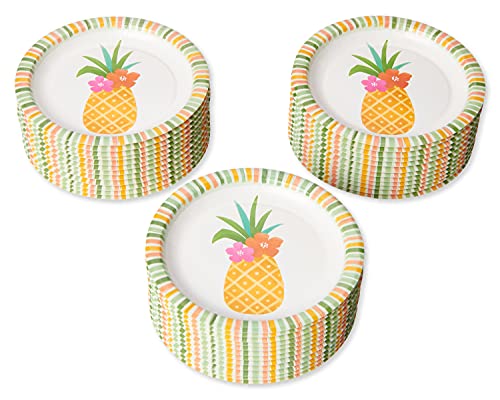Tropical Luau Party Supplies, Dessert Plates (36-Count)