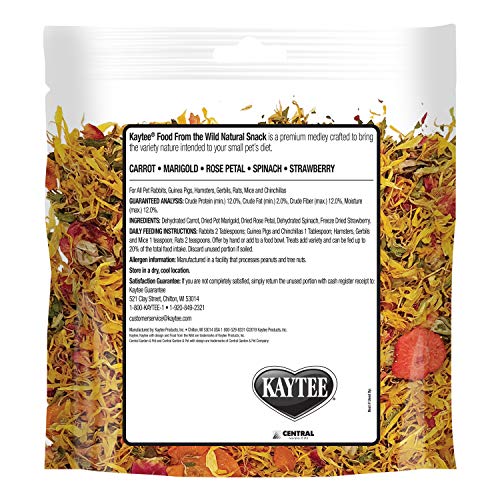 Kaytee Wild Natural Snack for Small Animals, 1oz