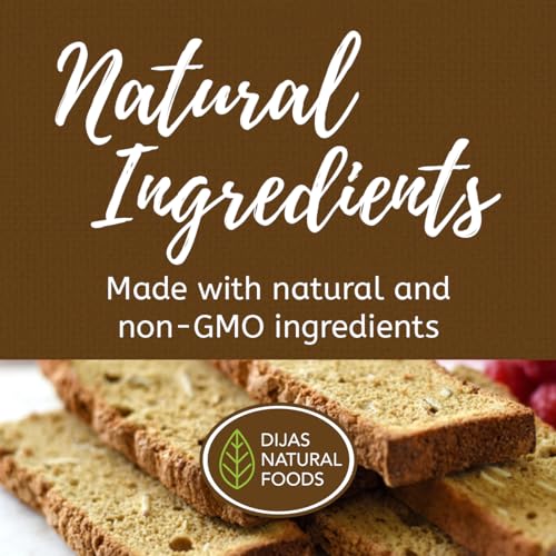 DIJAS Fat Free Almond Anise Biscotti Cookie