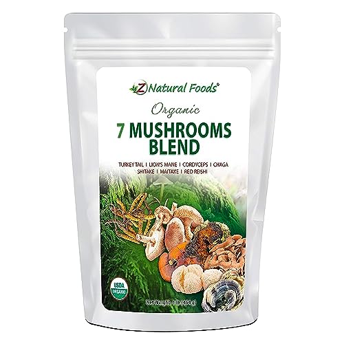 Z Natural Foods Organic 7 Mushroom Blend 1 lb