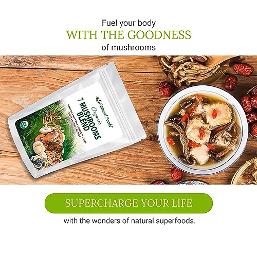 Z Natural Foods Organic 7 Mushroom Blend 1 lb