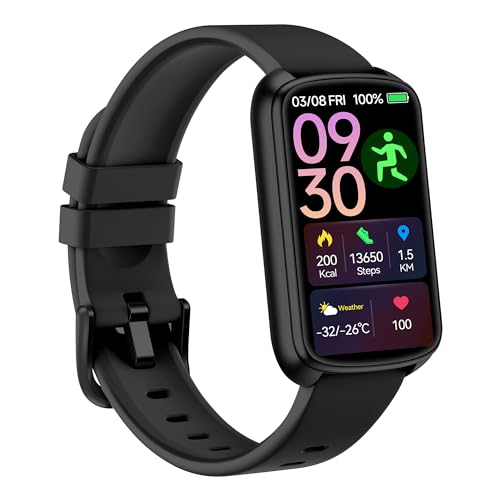 Smart Fitness Tracker with Heart Rate & Sleep Monitor