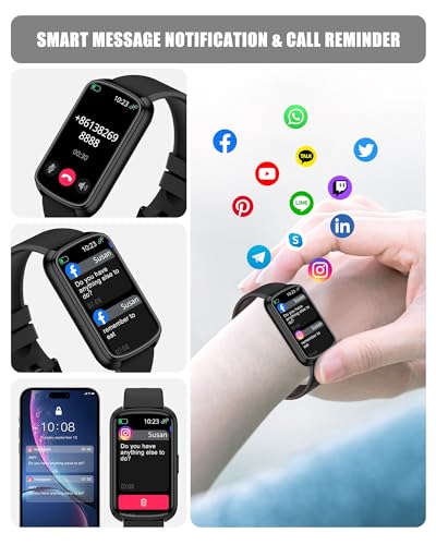 Smart Fitness Tracker with Heart Rate & Sleep Monitor