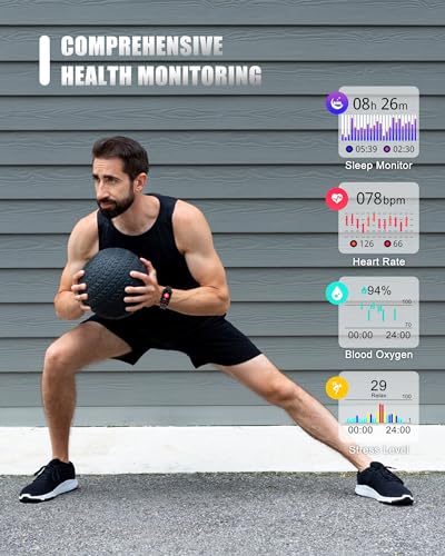 Smart Fitness Tracker with Heart Rate & Sleep Monitor