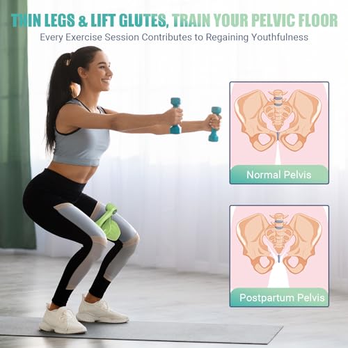 Thigh Master Pelvic Floor Trainer for Women (Green)