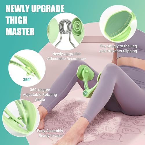 Thigh Master Pelvic Floor Trainer for Women (Green)