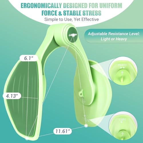 Thigh Master Pelvic Floor Trainer for Women (Green)