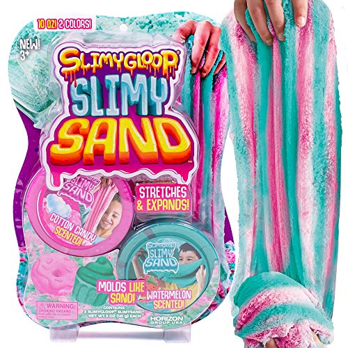 SLIMYSAND Twist - Teal/Pink Scented Stretchy Cloud Slime