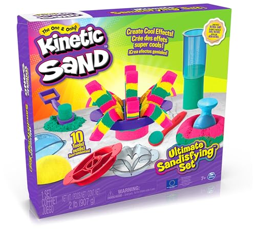 Ultimate Sandisfying Set: 2lb Kinetic Sand with Sensory Toys