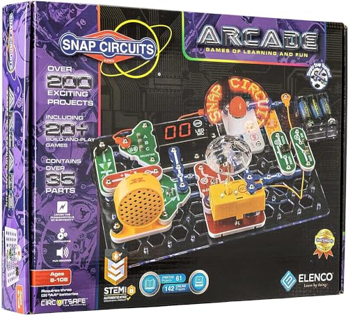 Snap Circuits Arcade: STEM Electronics Exploration Kit (Ages 8+)