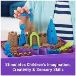 Deluxe Castle Playset: Kinetic Sand, 2.5lbs, Molds