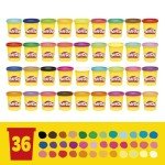 Play-Doh 36-Pack: Halloween Treats, Party Favors, Assorted Colors