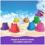 Kinetic Sand, 10-Colour Castle Containers – Non-Toxic Educational Toy