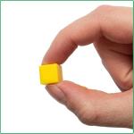 edxeducation Plastic Base Ten Set - 121 Pcs - Math Learning Tools