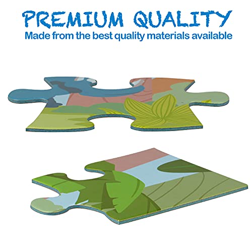 Dinosaur World Jumbo Floor Puzzles - Ages 2-5