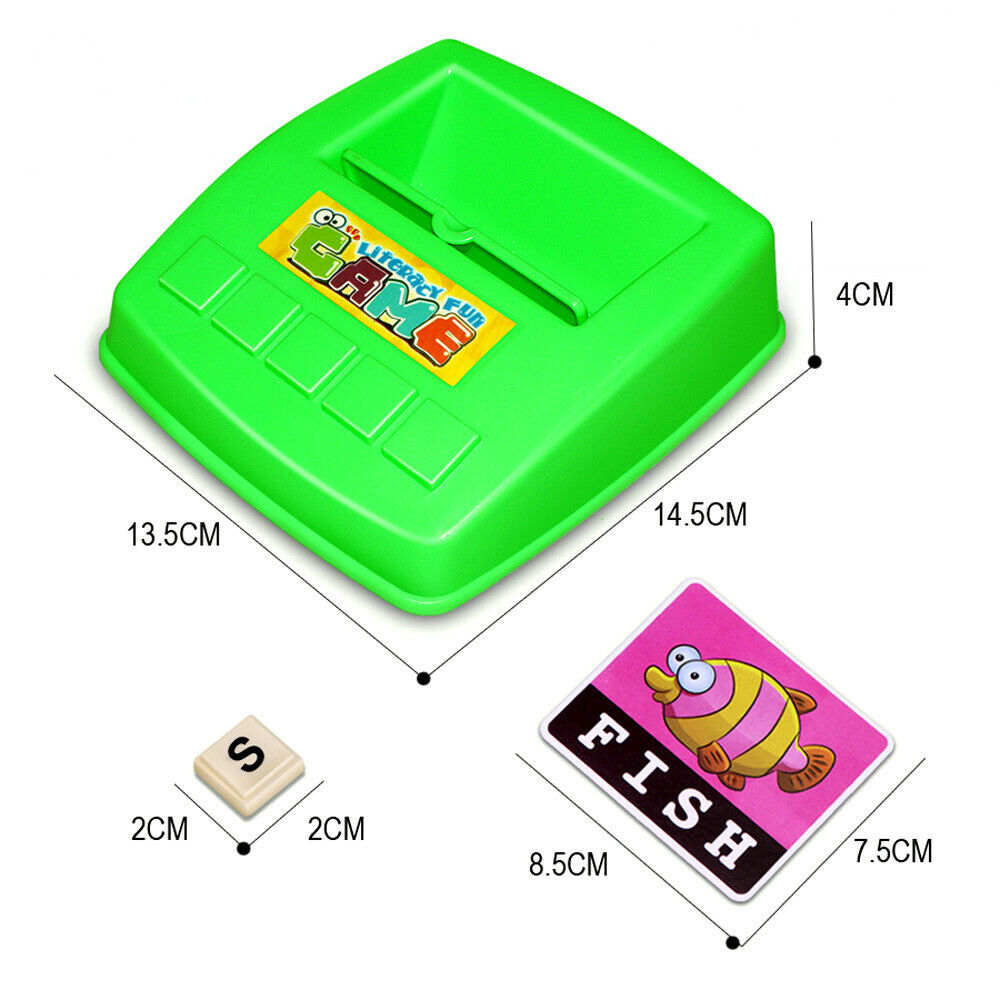 Scrabble Card Set - Educational Alphabet Toy