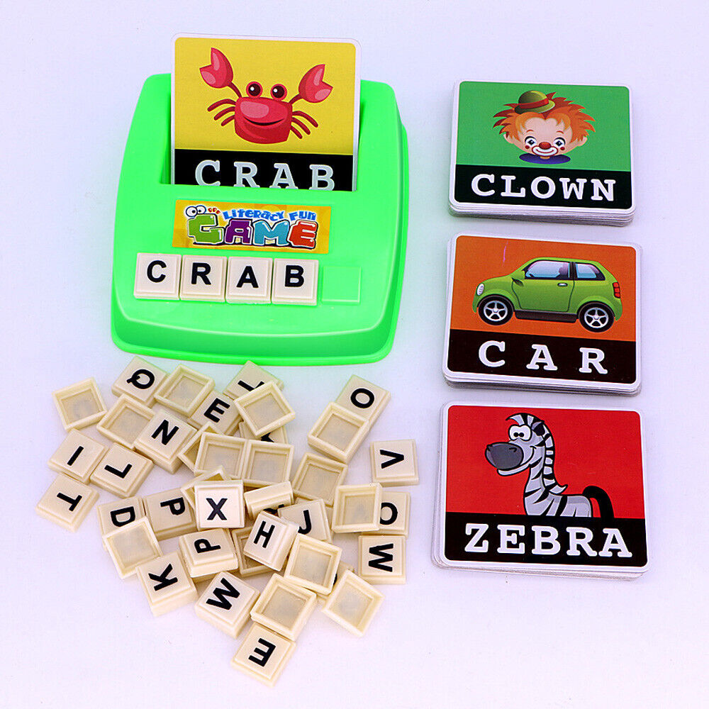 Scrabble Card Set - Educational Alphabet Toy