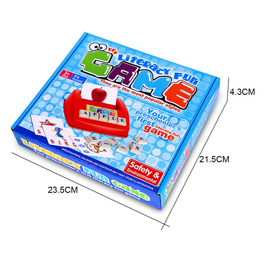 Scrabble Card Set - Educational Alphabet Toy