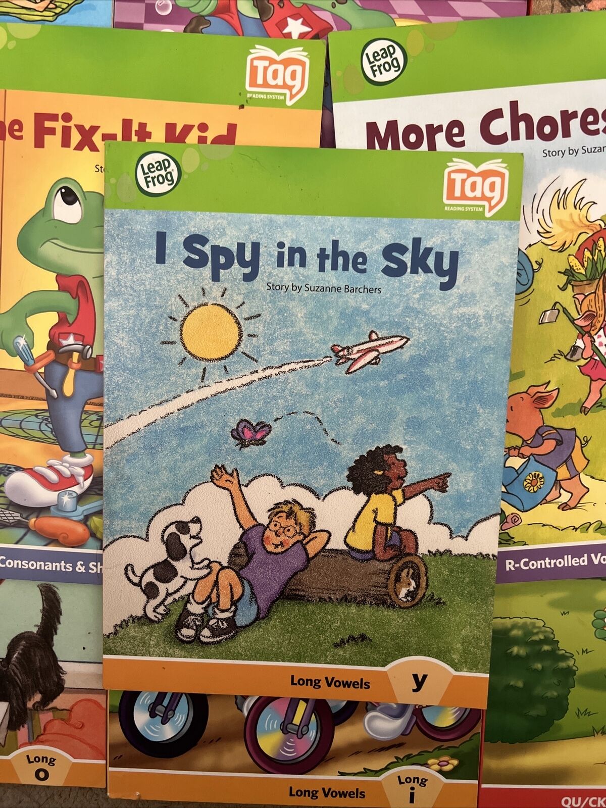 12 Leap Frog Leap Reader Tag Interactive Reading Books - Bike Race