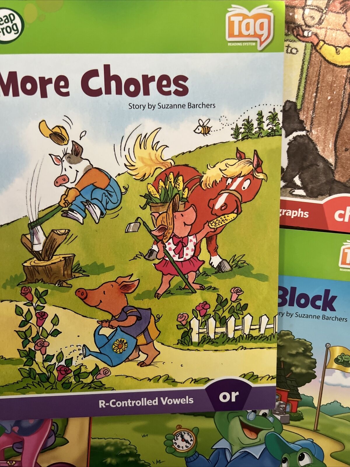 12 Leap Frog Leap Reader Tag Interactive Reading Books - Bike Race