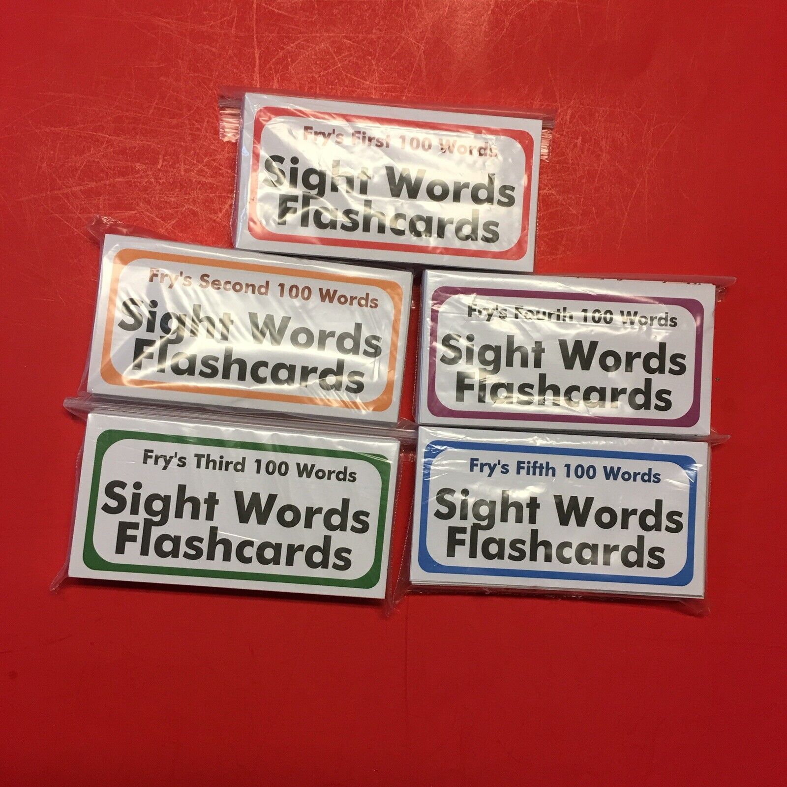 Fry's 500 Sight Word Flash Cards - Reading