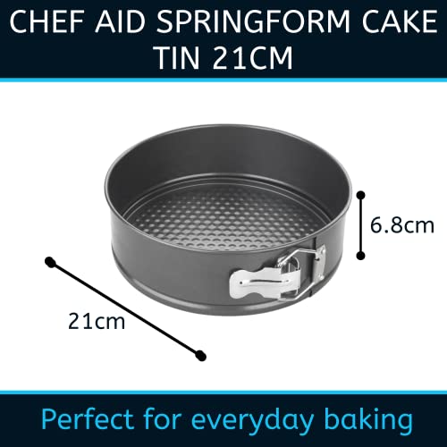 Non-stick Round Cake Tin with Loose Base, 21cm