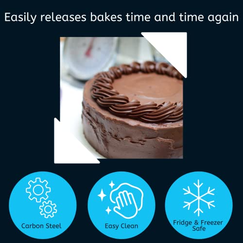 Non-stick Round Cake Tin with Loose Base, 21cm