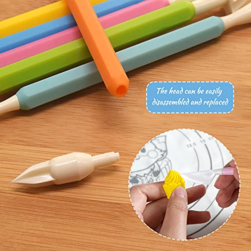 Wendergo 12-Piece Double-Ended Fondant Sculpting Tools for Cakes