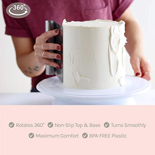 20 Piece Cake Decorating Set with Stand and Bag