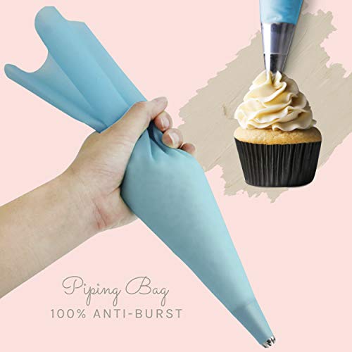 20 Piece Cake Decorating Set with Stand and Bag