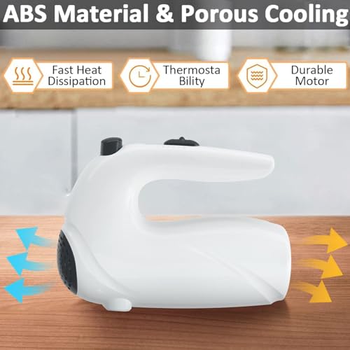 Upgraded Electric Hand Mixer with 5-Speeds & Accessories
