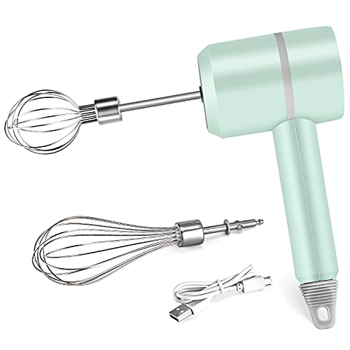 Portable Electric Hand Mixer for Cake Making & Coffee