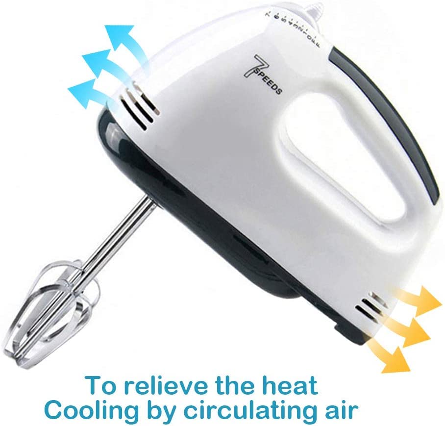 Electric Hand Mixer with Self-Control/Turbo Boost for Baking