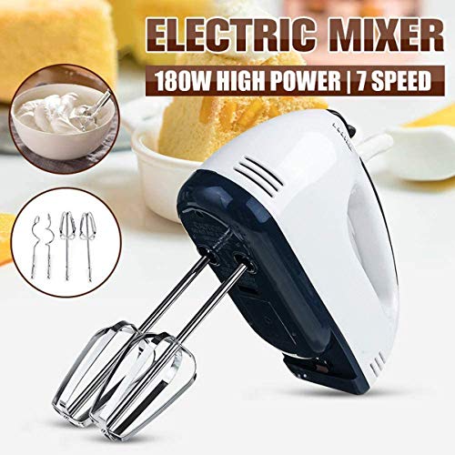 RLBBTY Electric 7-Speed Hand Mixer for Baking