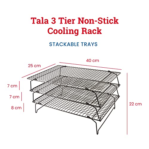 Tala 3 Tier Collapsible Cooling Rack - Baking Essentials
