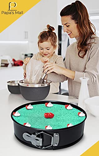 Non Stick Cake Tin Set with Quick-Release Latch