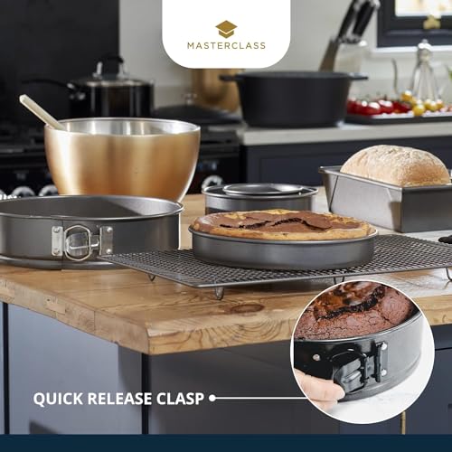 Non-Stick Round Cake Tin, Spring Form, 23cm (9")