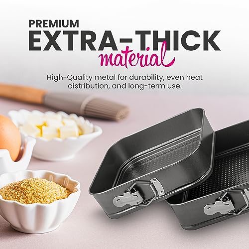 ARIANA HOMEWARE® Set of 3 Square Cake Pans