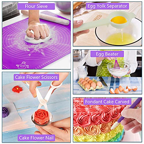 542-piece Cake Decorating Kit with Springform Pans & Tips
