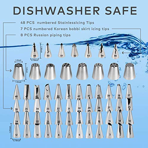 542-piece Cake Decorating Kit with Springform Pans & Tips