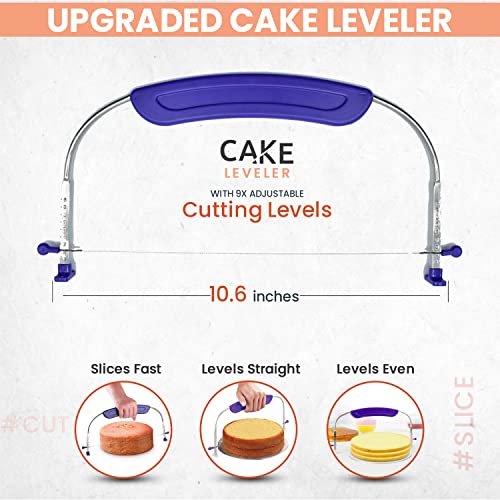 Rotating Cake Stand with Baking Tools and Accessories